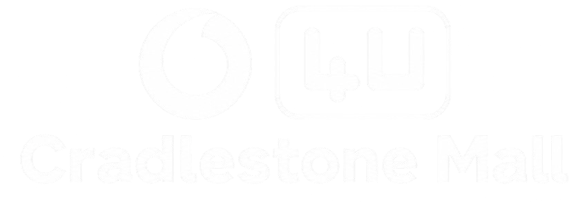 Vodacom 4U Cradlestone Mall Logo on a transparent background